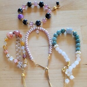 Gem Stone Bracelets